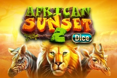 07527 african sunset 2 dice